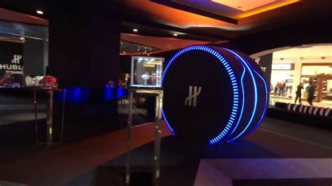 The incredible 3D Hublot Watch Capsule at Istinye Park